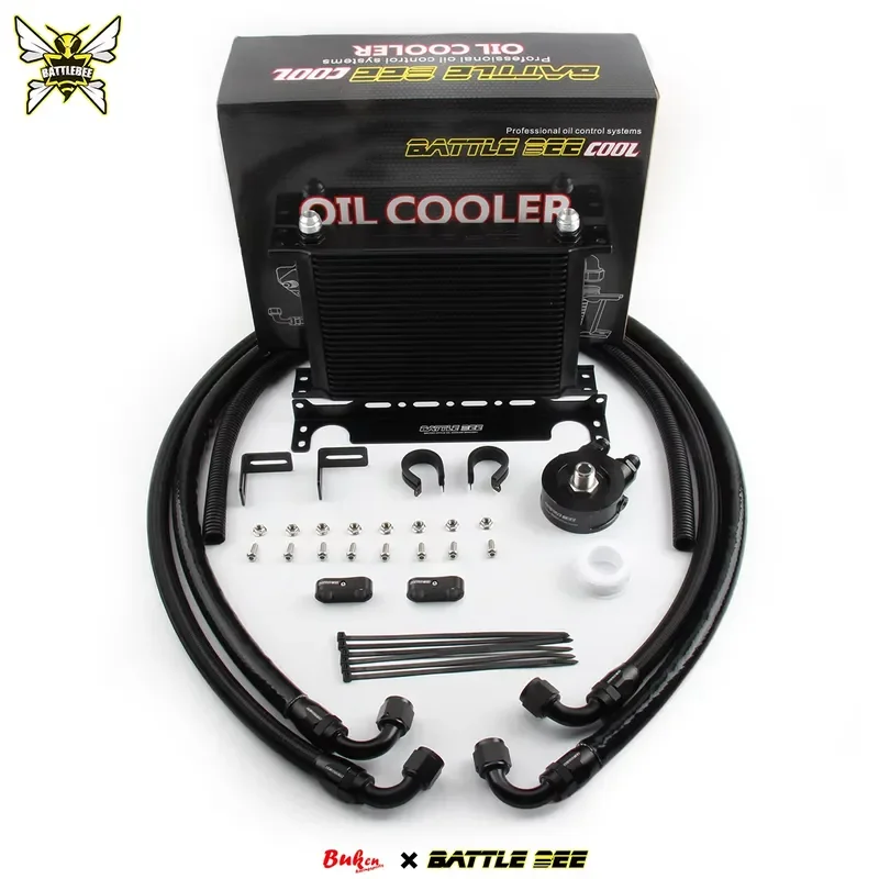 Hot Sale 1Set New High Quality Aluminum Alloy Engine Oil Cooler Radiator Kit for 370Z G37 3.7 Nismo BATTLE BEE