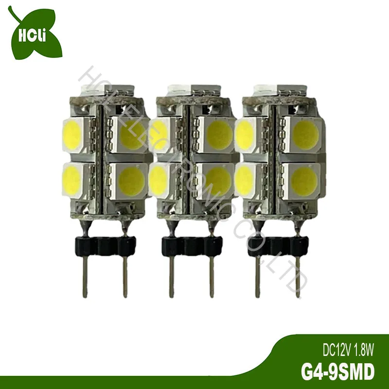 

High quality 12V 24V 2W G4 G5.3 Led Bulbs Indoor Lighting Interior Light Crystal Lamp Pendant Decoration free shipping 50pcs/lot