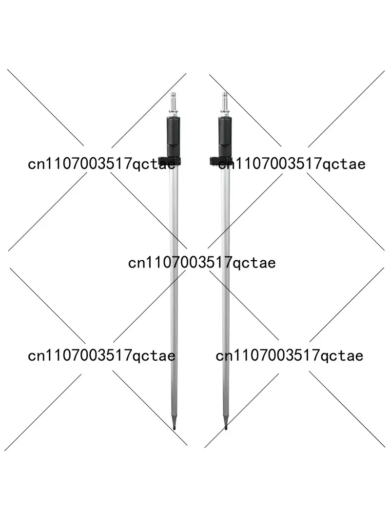 2 Pcs 2.15m Telescopic Prism Pole for  Total Station Precise Tip Stretch Measurement Instruments Tip