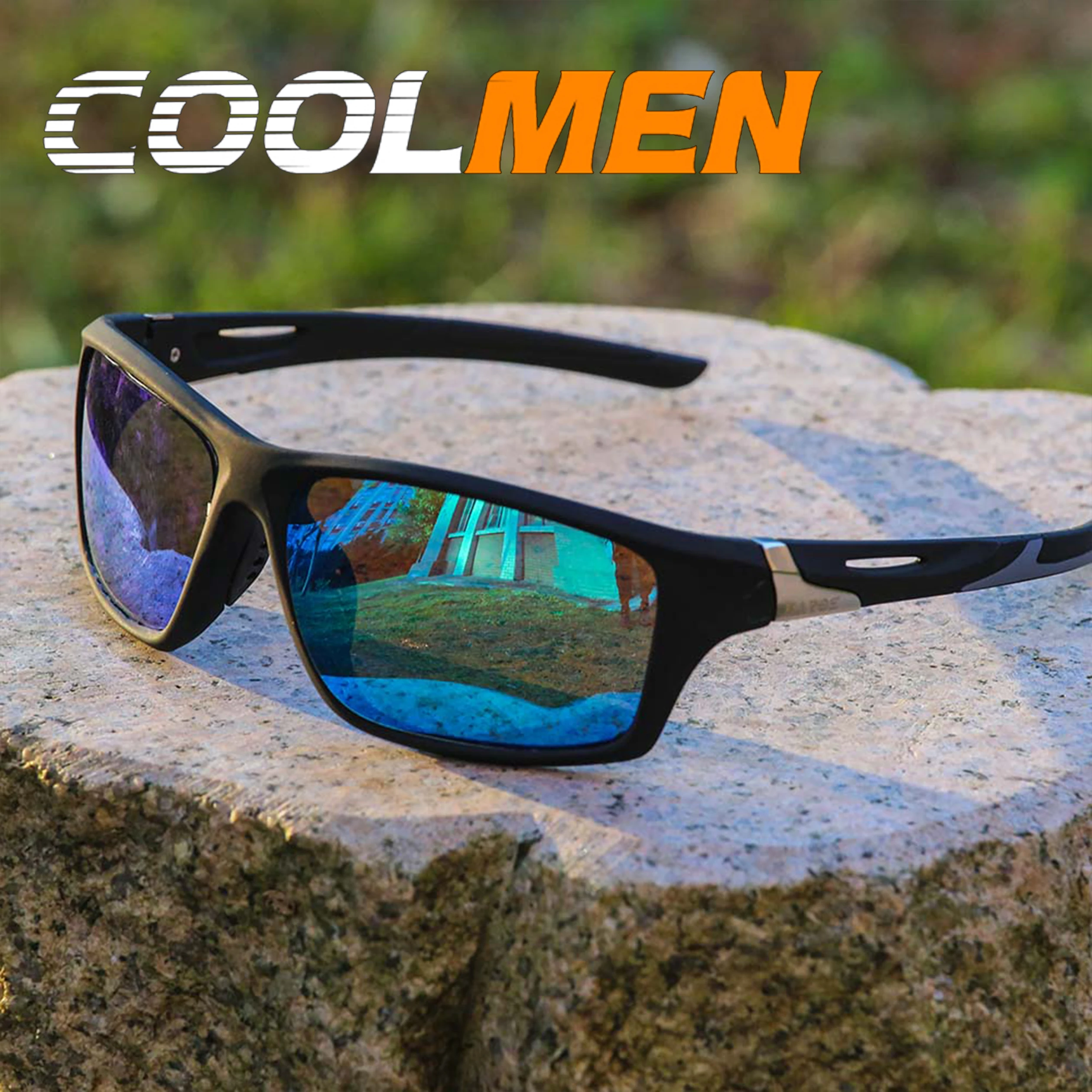 

COOLMEN Polarized Sports Cycling Fishing Running Sunglasses Sun Ciclismo Goggles Outdoor Polarized Sunglasses Men Women Eyewear