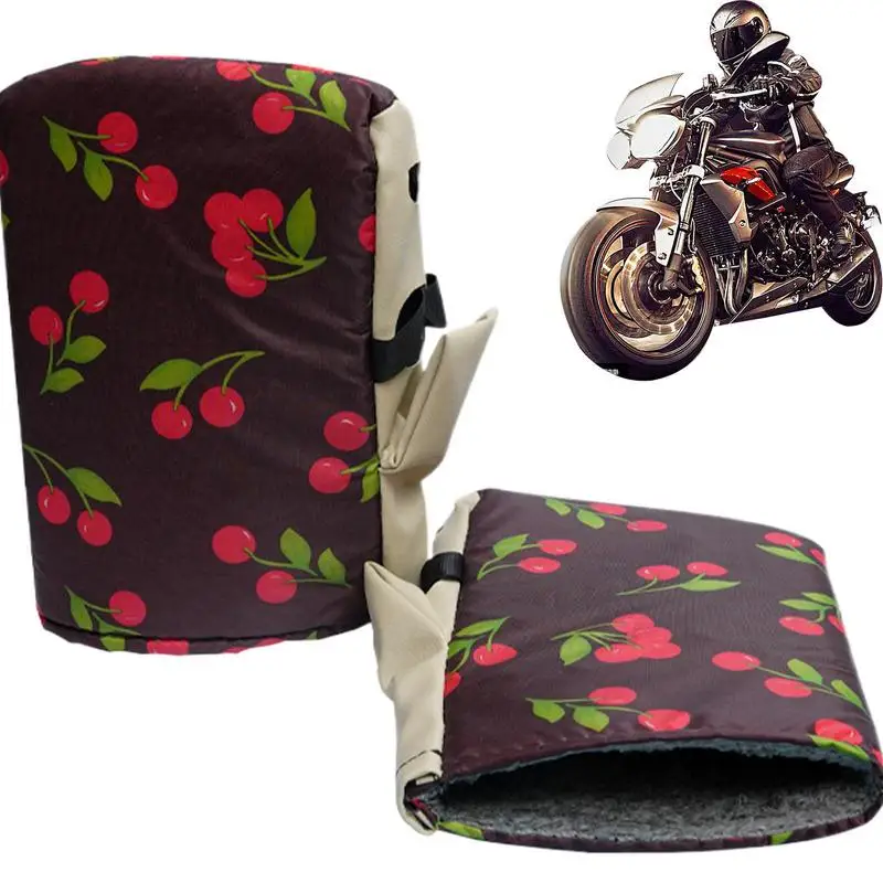

Motorcycle Handlebar Muffs Cover Winter Equipment Mitts Warmer Gloves Waterproof Handmuffs Bicycle Handle Cover Hand Warmer
