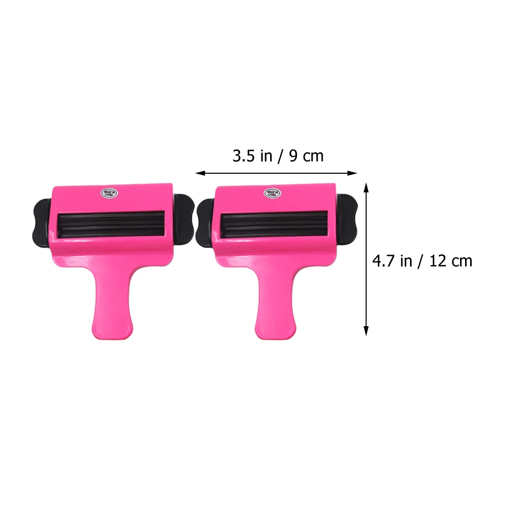 

2Pcs Toothpaste Tube Squeezer Rolling Dispenser Tools Cream Paint Pigment Squeezing Practical Kitchen Bathroom Helper