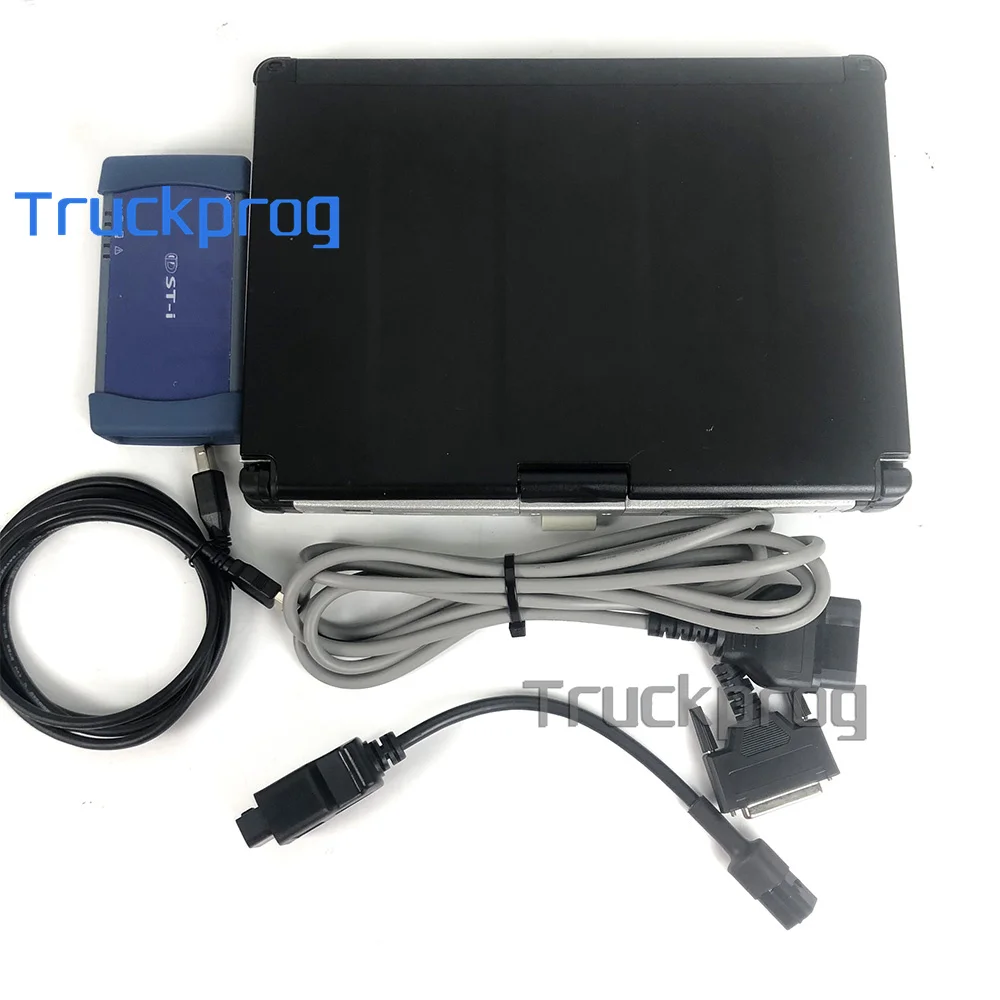 C2 laptop For Kubota TAKEUCHI Diagmaster interface for Toyota Denso DST-i dsti diagnostic flash cable Diagnostic System Tester