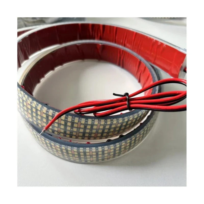 

JINXIN DC 12V 1.35m Waterproof LED Strip For 17 Inch Wheel Ring Pure White 5 ROW Wheel Lights Strip For Truck