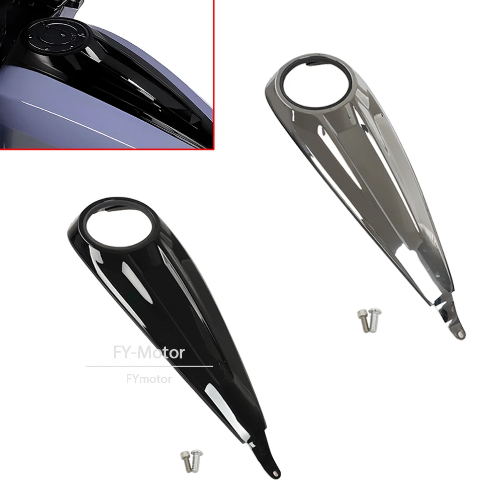Motorcycle Fuel Tank Carbon Accessory Gas Fuel Tank Cover For Harley Davidson Touring Street Glide CVO Road Glide 2025 2024 2023 view 2