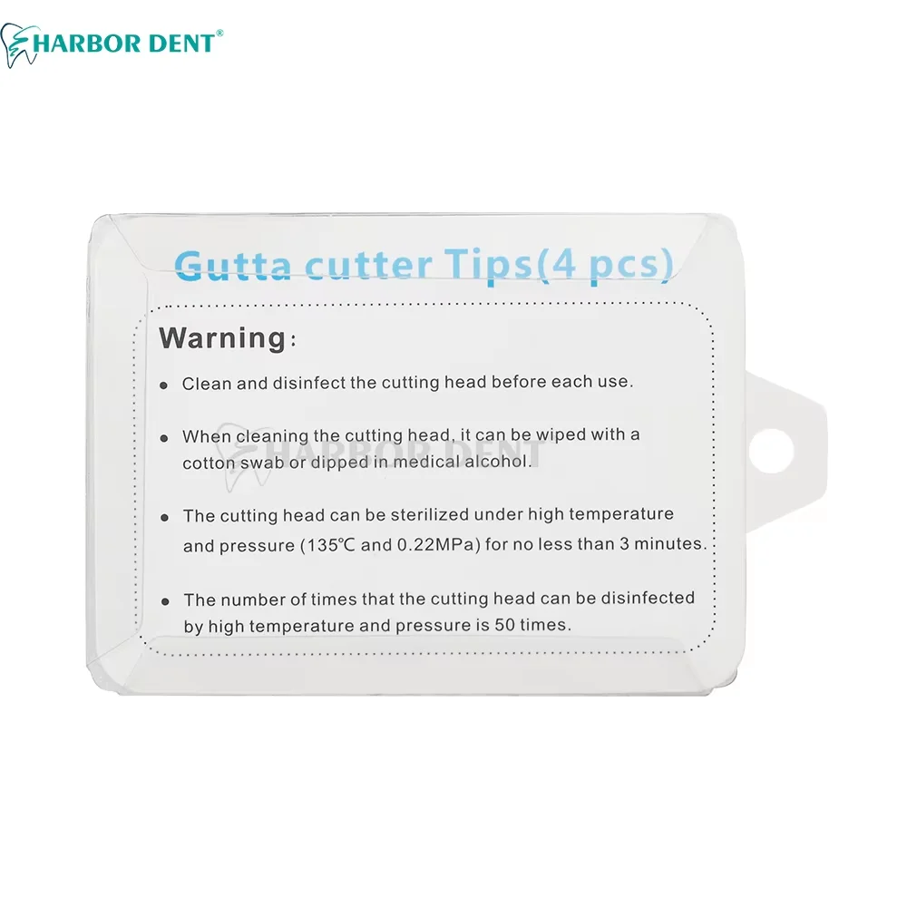 4 sztuki/opakowanie Podgrzewane końcówki do przecinania Gutta Percha do przecinania Gutta Percha do podgrzewania dziąseł