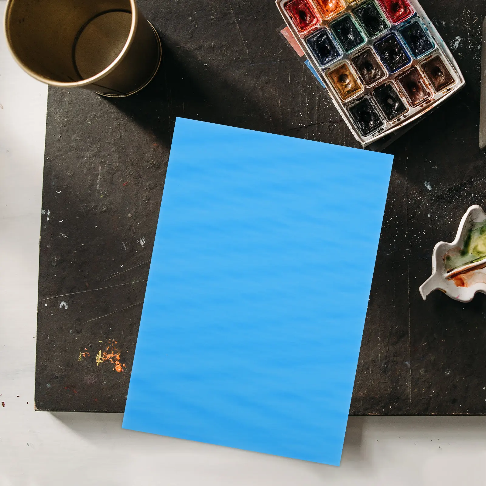 10Pcs Blank Colorful Hand-Painted Foam Boards for Kids Creative Art Projects Nursery Wall Decor Kindergarten Classroom - view 3