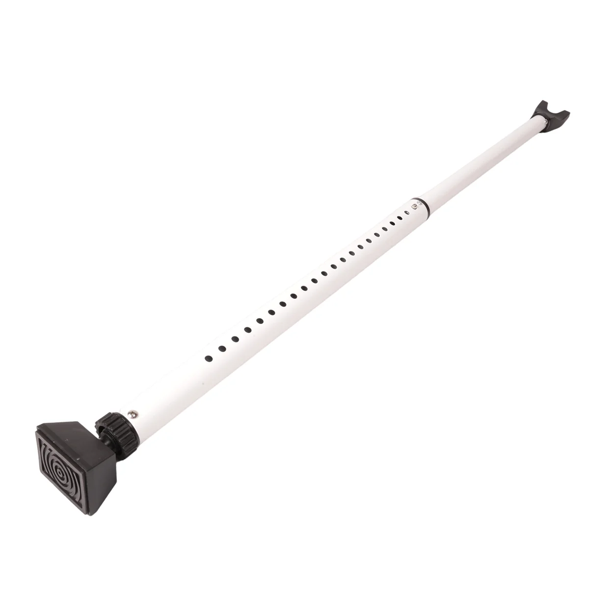 Barra de segurança de porta de travamento A93P ajustável de 27-1/2 polegadas a 42 polegadas para rolhas anti-roubo de barra de porta de segurança doméstica