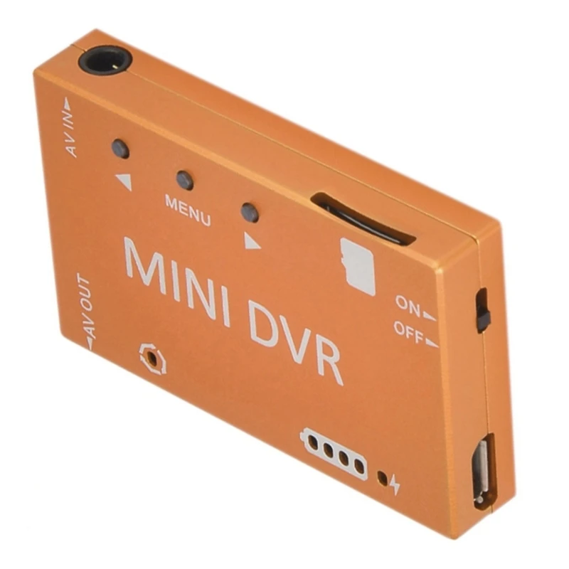 SS8S Mini FPV DVR Video Sound Recorders Built-In 3.7V 400Mah Battery For FPV Remote