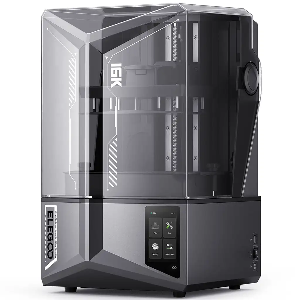 4 Ultra 16K Resin 3D Printer Supporting ABS Industrial Dental Jewelry Lab Applications SLM 10-inch LCD Auto Leveling USB