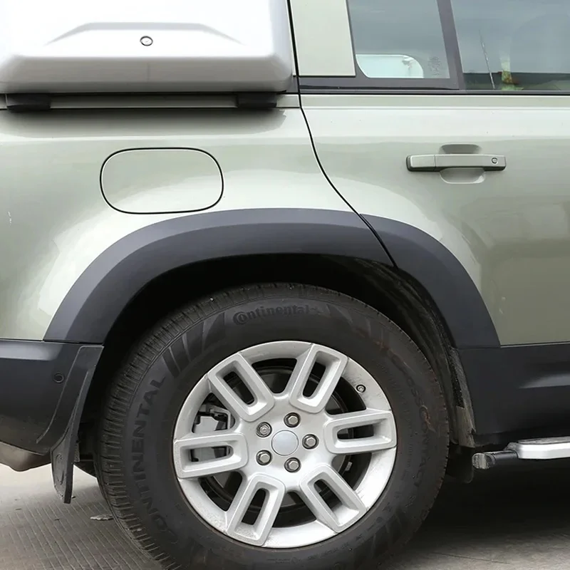 High Quality Flares Wheel Arch Eyebrow Auto Mudguard Protector Cover Defender 90 110 2020-2024