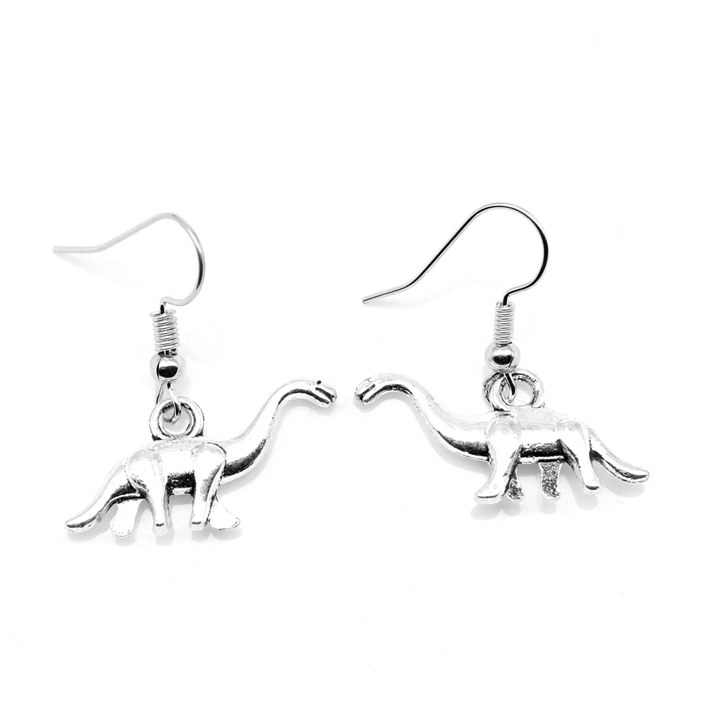 1 Pair 14x27mm Dinosaur Korean Fashion Earrings Guest Gift