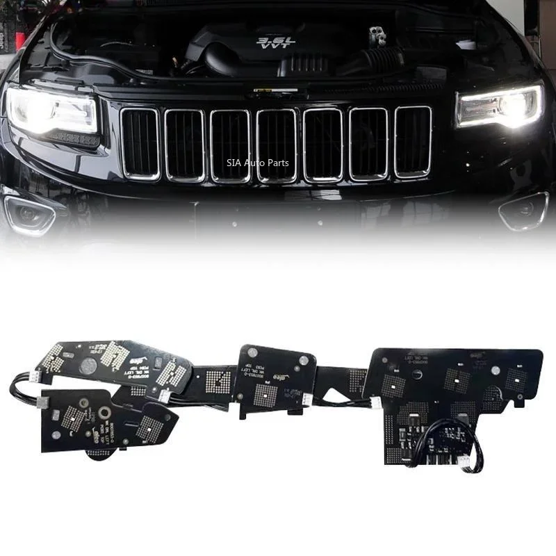 Headlights DRL White Light Chip For Jeep Grand Cherokee 2014-2024 Ballast Circuit Board Light Source Board fittings