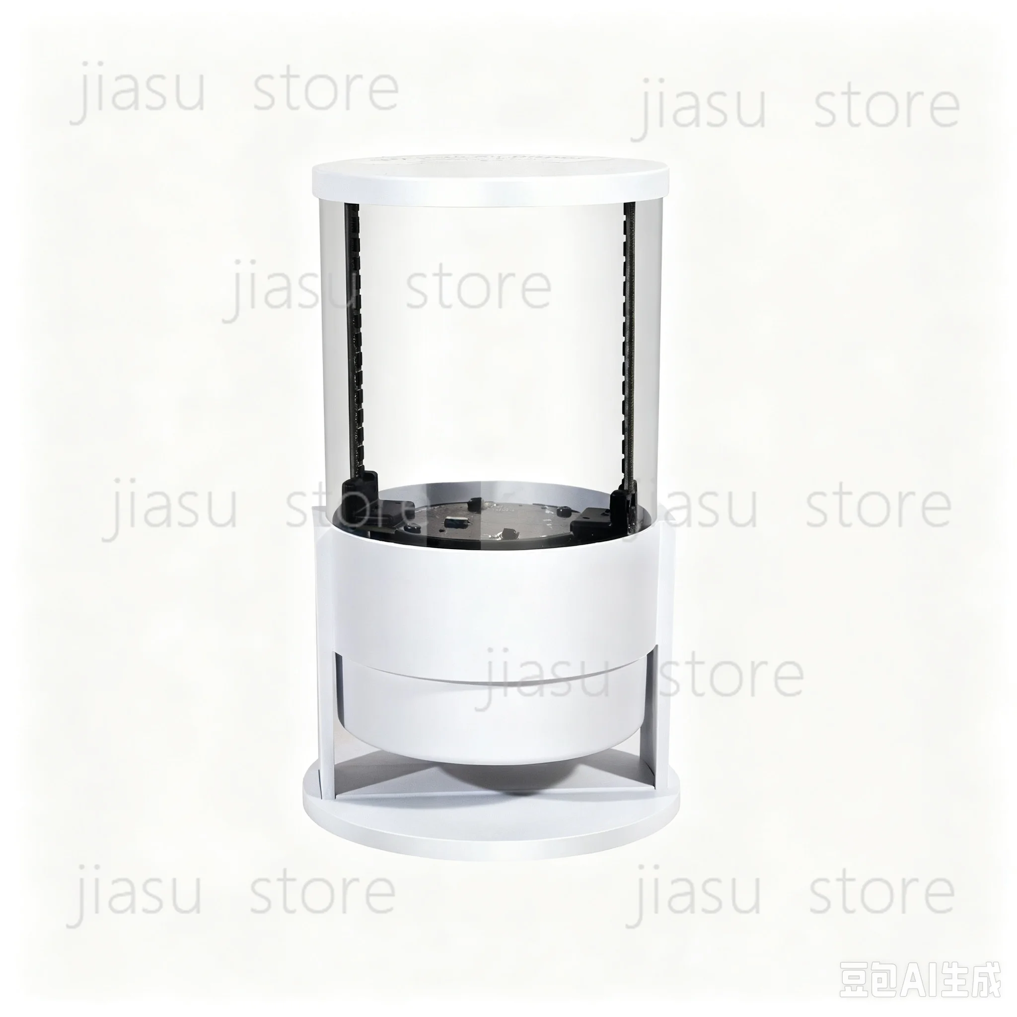 Naked‑Eye 3D Fan Screen, LED Beads Cylindrical 3D Hologram Advertising Machine 360° Viewing Angle WIFI Connection