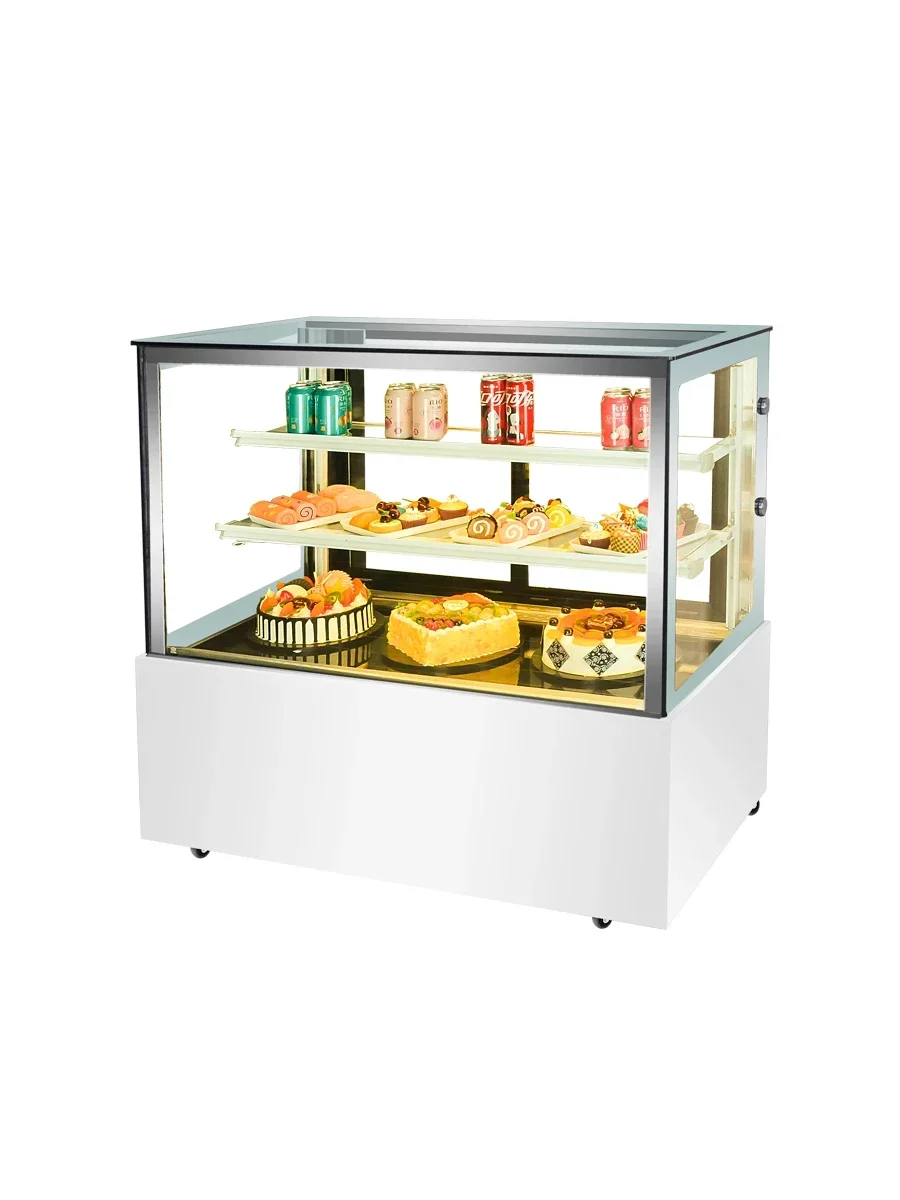 

Cake counter Dessert display cabinet Small fruit bar fresh-keeping cabinet