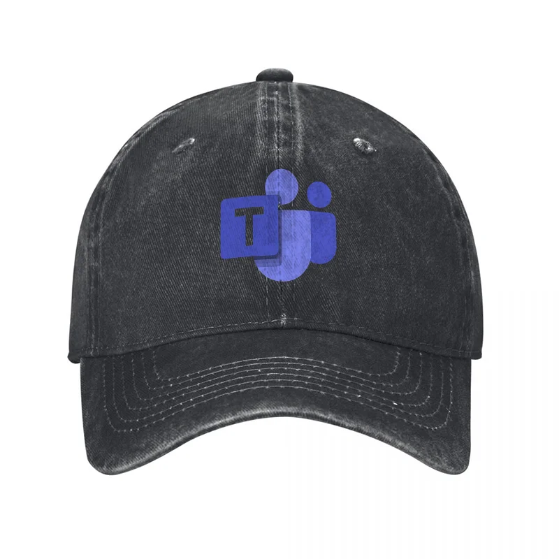 Czapka baseballowa z bawełny TJ Logo, klasyczna, ciemnoszara, z regulowanym rozmiarem, unisex, styl streetwear, czapka codzienna do noszenia na co dzień