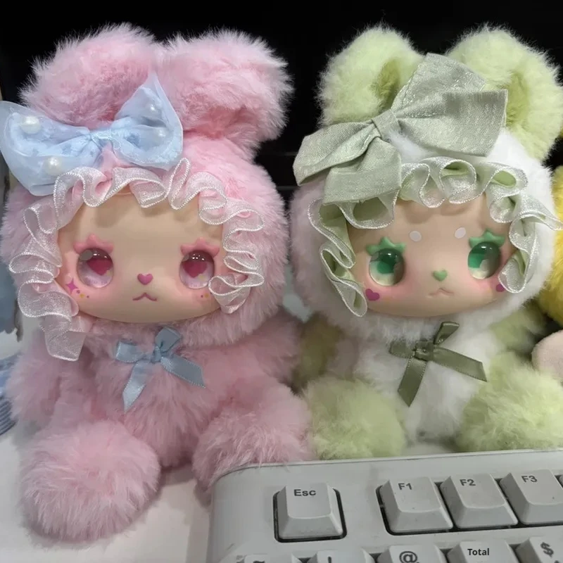 جديد حقيقي بقعة جميلة إيما الأرنب التحالف سلسلة صندوق أعمى الفينيل أفخم الدمى حقيبة لطيف قلادة الكرتون ديكور لعبة مفاجأة الهدايا