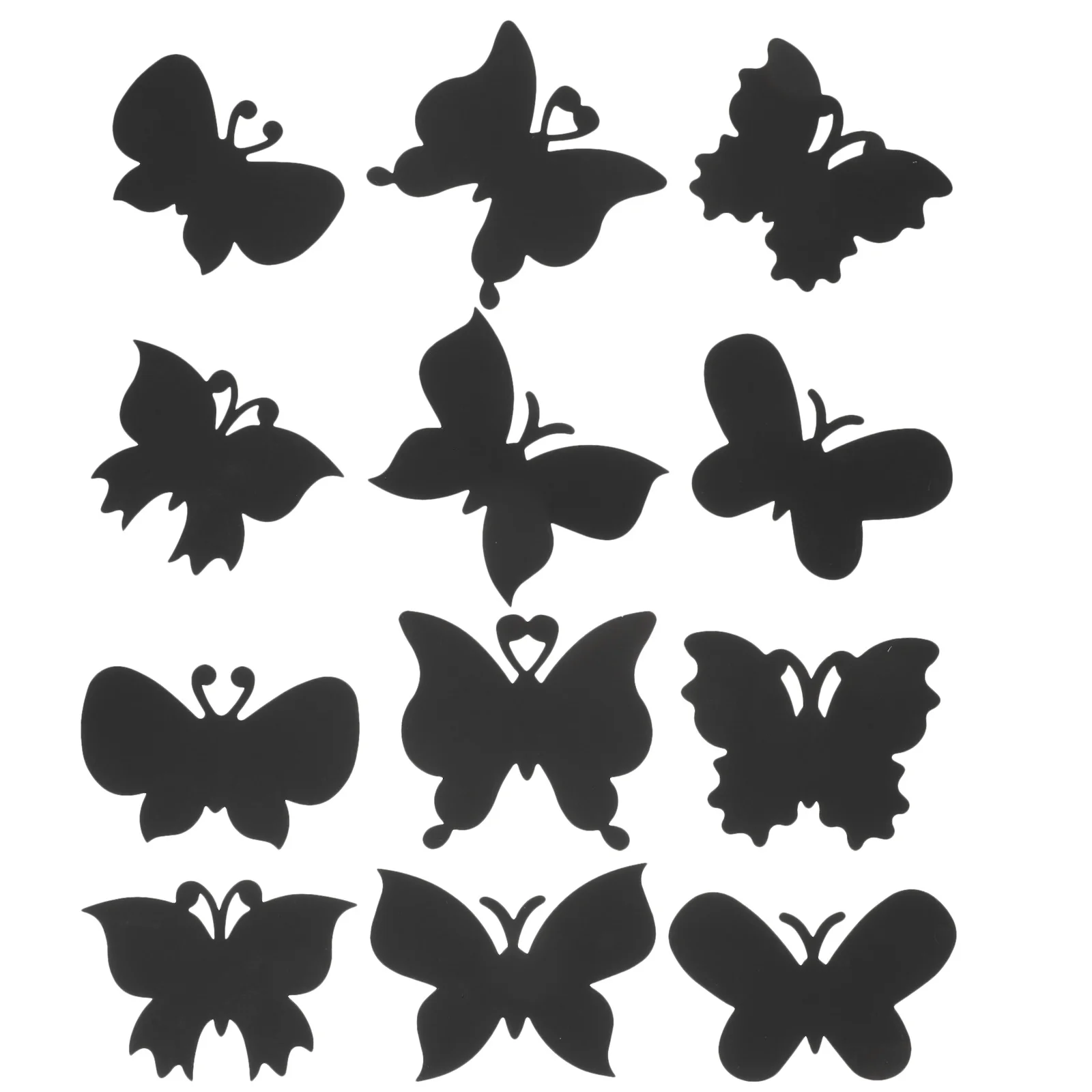 Cartoon Scratch Paper Bookmarks Butterfly Shaped DIY Art Craft for Kids Decorative Party Activity Multi-Function