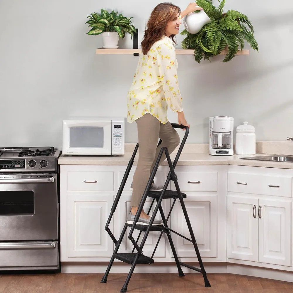 3 Step Ladder with Padded Handrails, Maintenance