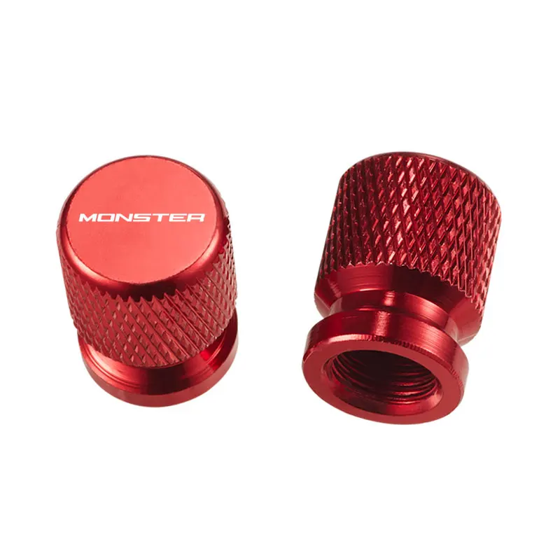 Untuk Ducati Monster 600 620 696 796 797 821 937 950 1200/S 1100 SP Aksesori Motor CNC Steker Penutup Tutup Katup Ban Roda