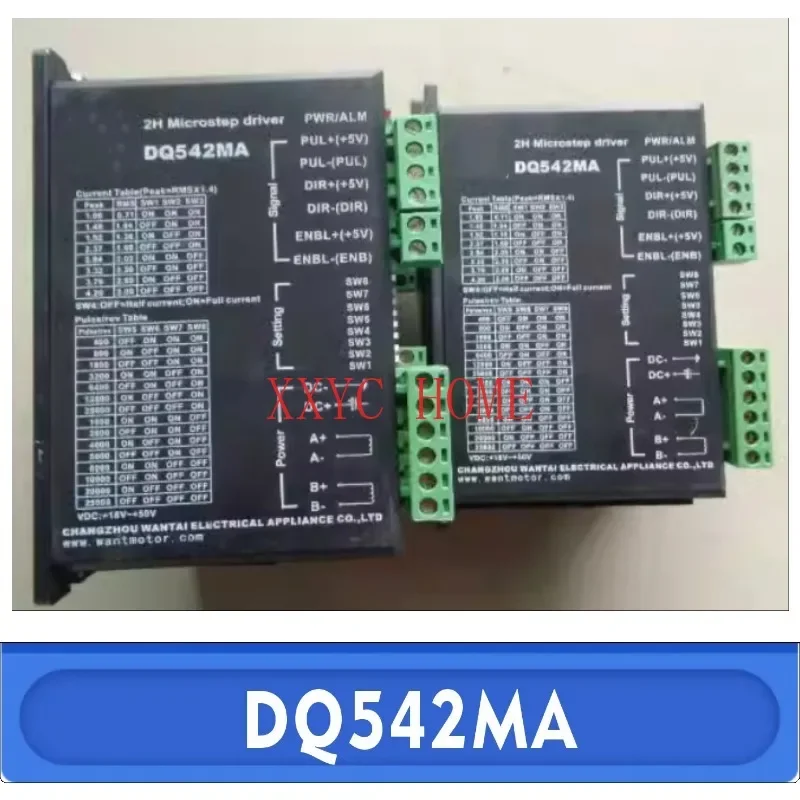 

Драйвер шагового двигателя DQ542MA 4.2A/18V-50V/128 micro подходит для 42 57 серии двигателей