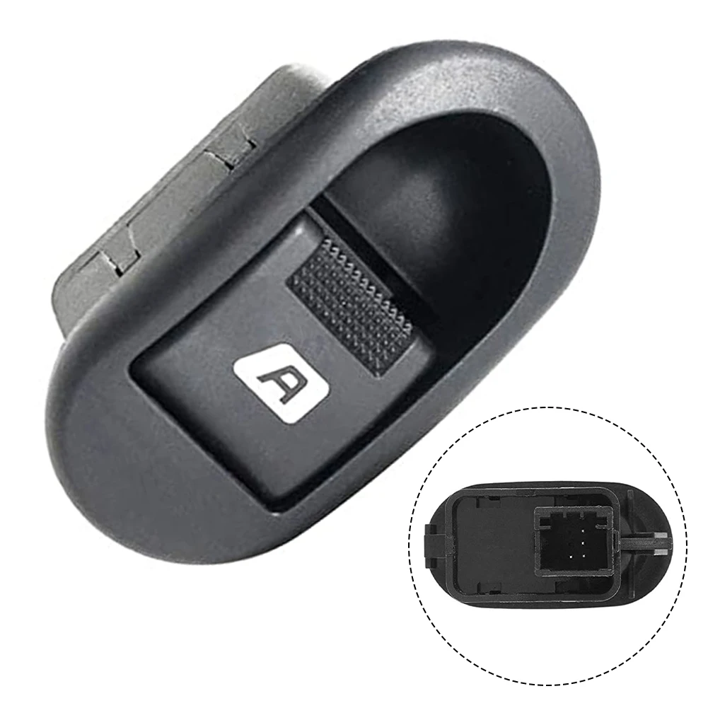 Vehicle For window Regulator Push Button Switch Compatible with Citroen's For C2 C3 & For 1007 OEMs 6554L7 and 96401469XT