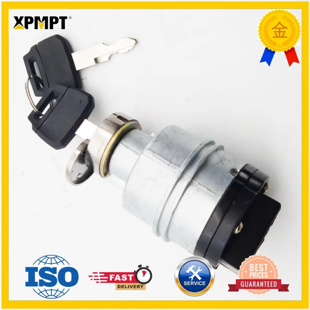 Ignition Switch & 2 Keys - For Kobelco SK450-8 SK460-8 SK480-8 SK130-8 S135SR - K250