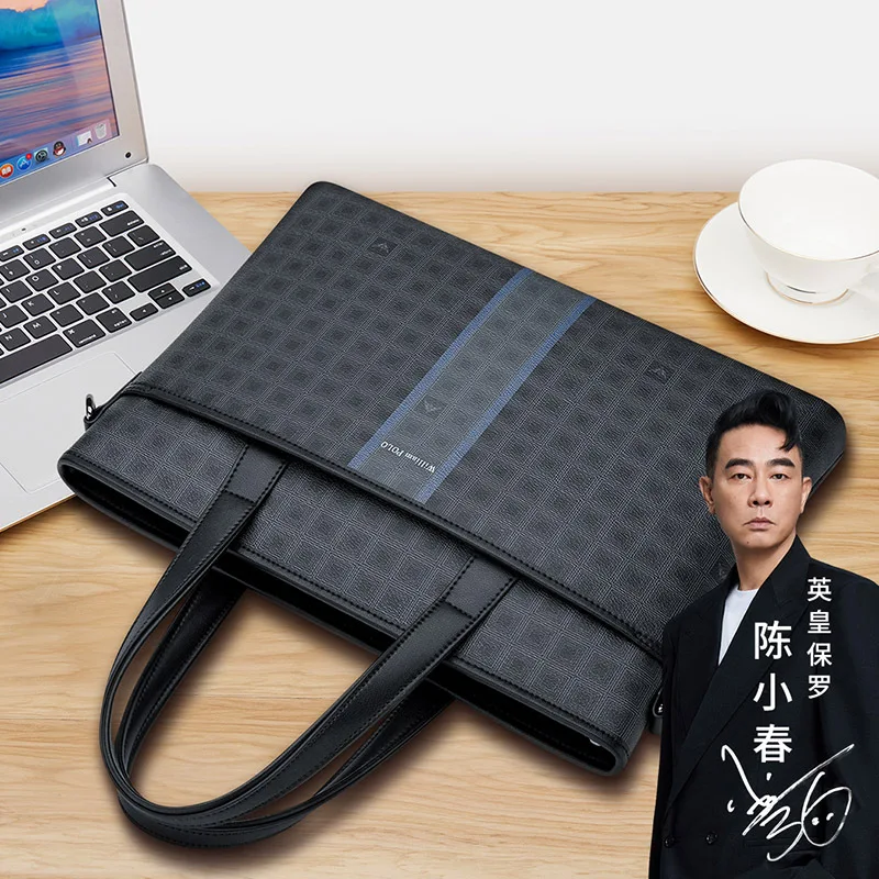 Me's Briefcase Hadbag Busiess Laptop Versatile Casual Sigle Shoulder Crossbody Messenger Bag Luxury Brand Man Bag Leather For