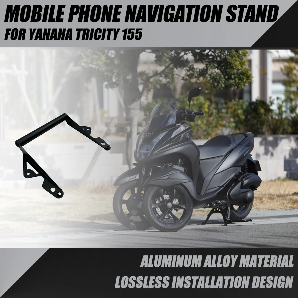 Motorcycle Front  Mobile Phone Navigation Bracket GPS Mount For  Yanaha Tricity 155 2017 2018 2019 2020 Tricity155