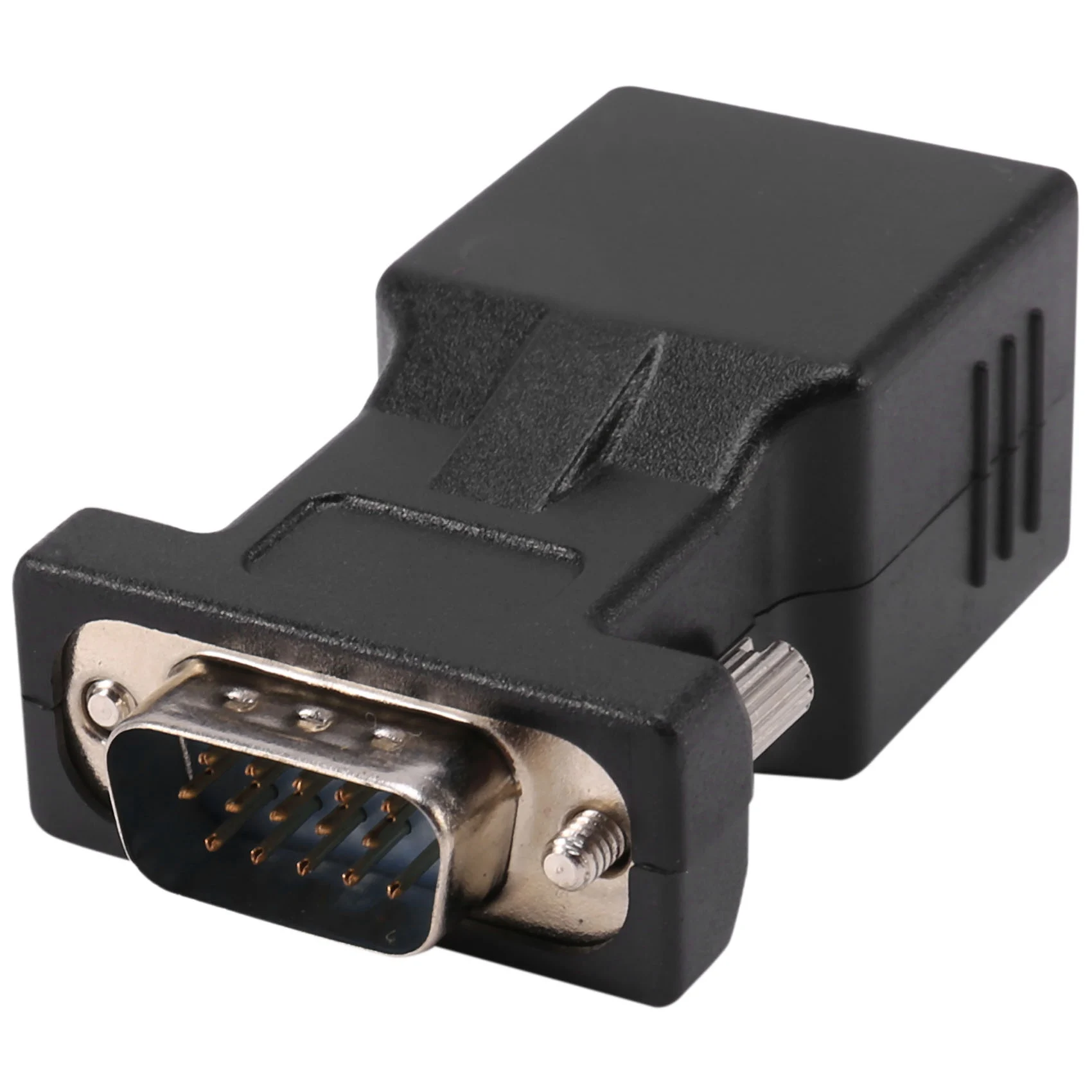 Vga extender männlich zu lan cat5 cat6 rj45 netzwerk kabel adapter