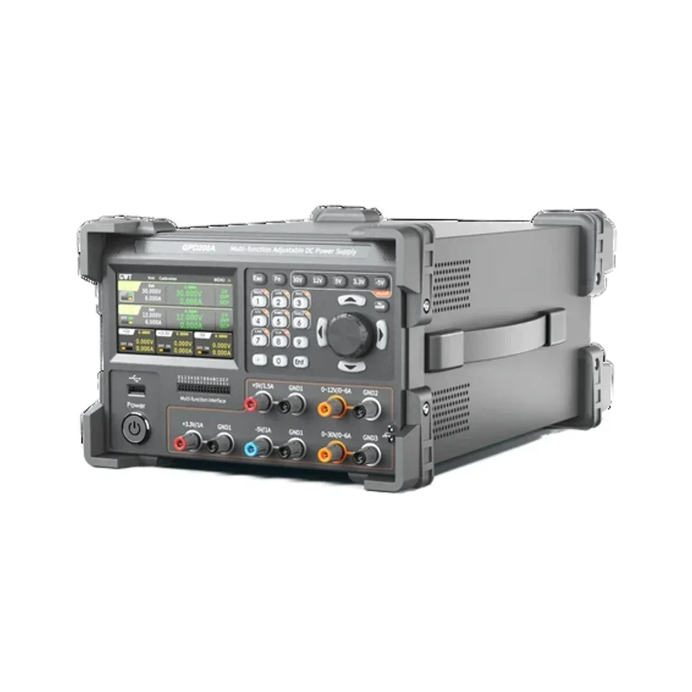 High Precision LED Display 30V 12V 6A Adjustable Regulated Linear DC Power Supply with 5V/1A USB Port