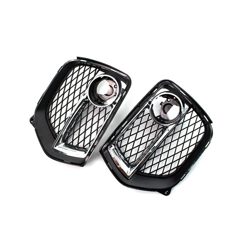 

Front Fog Light Cover Accessories For BMW X6 E71 2012-2014-Front Bumper Fog Light Grille Part Numbers 51117312605 51117312606