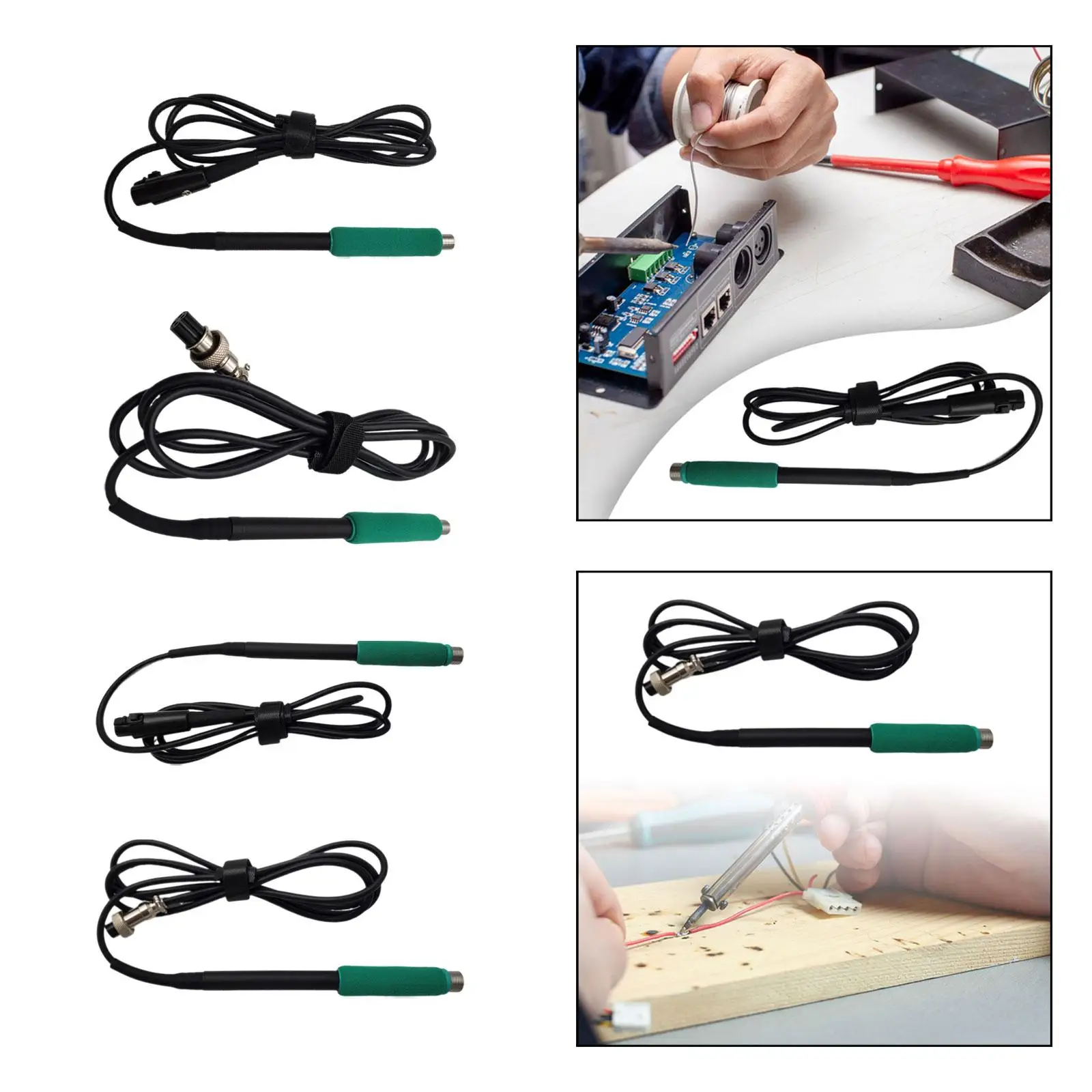 Soldering Handle for Soldering Station Handheld Handle Accessory Portable for Hot Air Rework Solder Station