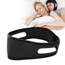 Breathable Anti Snore Belt Stop Snoring Chin Strap Woman Man Night sleep Support Aid Tools Snoring Protection Jaw Band Sleep Aid