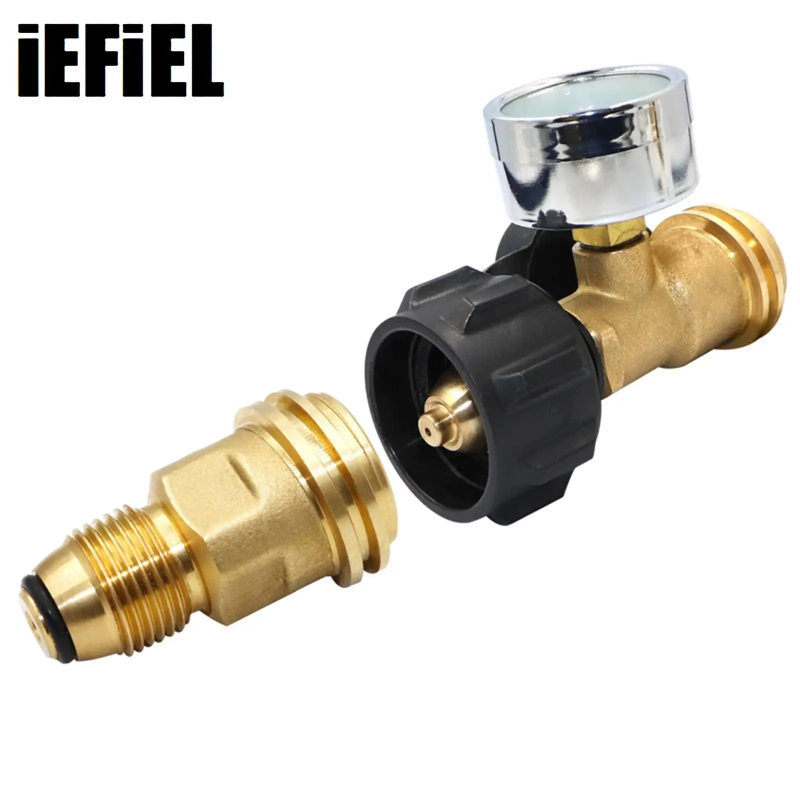 

Переходник для пропана от POL до QCC1, оснащенный резиновым уплотнительным кольцом, переходник для баллона с пропаном из латуни, безопасный прочный адаптер