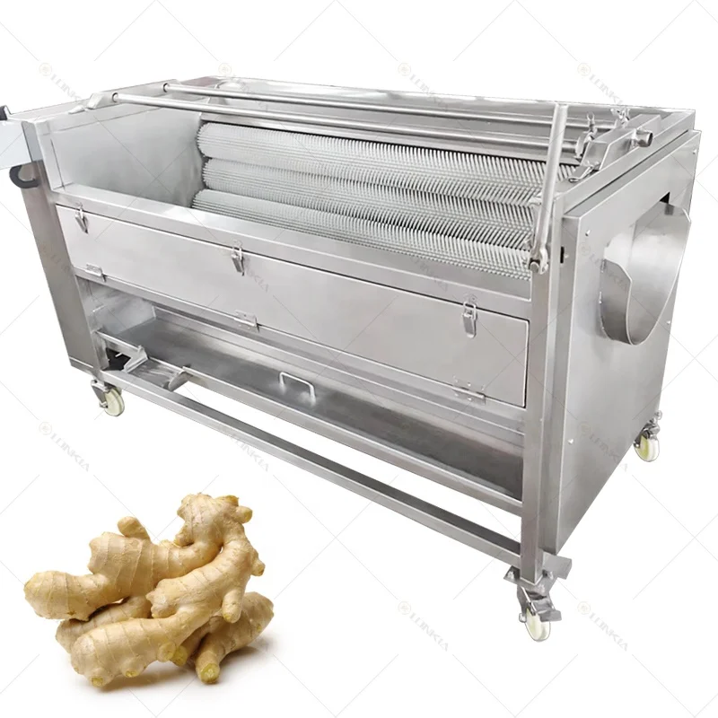 Hot Sale potato peeling and washing machine commercial potato peeling machine with 300-500kg/h