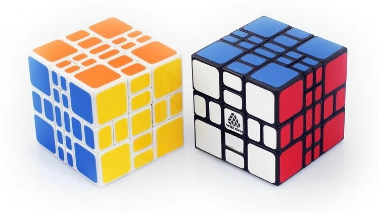 3x3x4 Zauberwürfel Hybrid Yuan Enhanced Edition Black Alien Cube 334 Mixup Plus Cube Puzzle Spielzeug Intelligence Park Fidget Spielzeug Geschenk