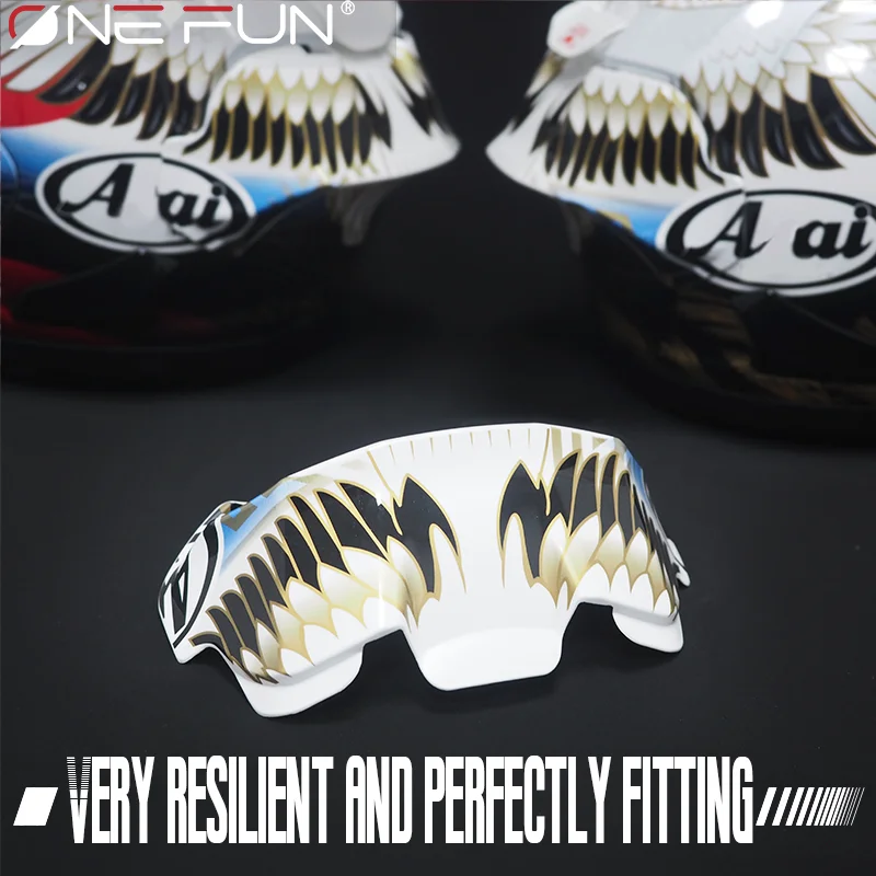 

Задний спойлер-дефлектор для шлемов ARAI TSUBASA/Crane RX7X RX-7X/7V/GP, окрашенный, в стиле «утиный хвост», аксессуар для заднего крыла