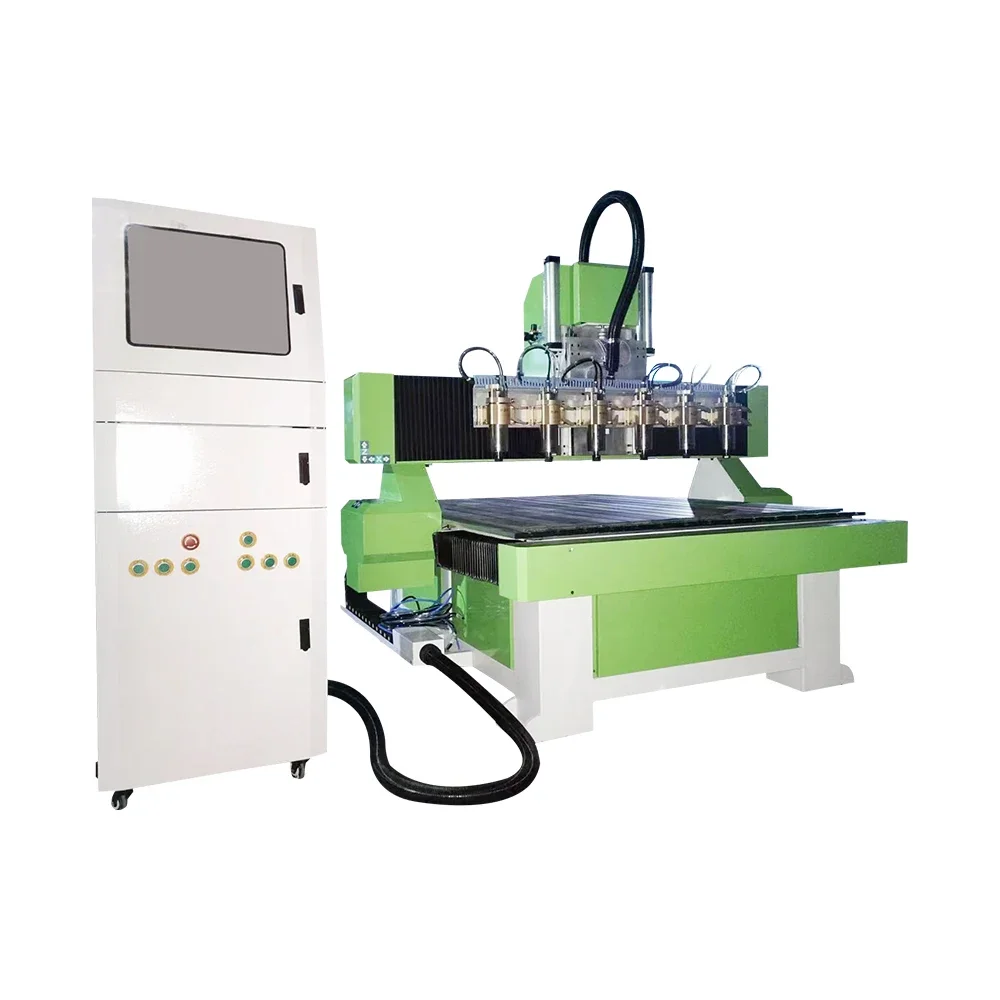 One drag six relief machine woodworking engraving machine stone engraving machine multifunctional high quality