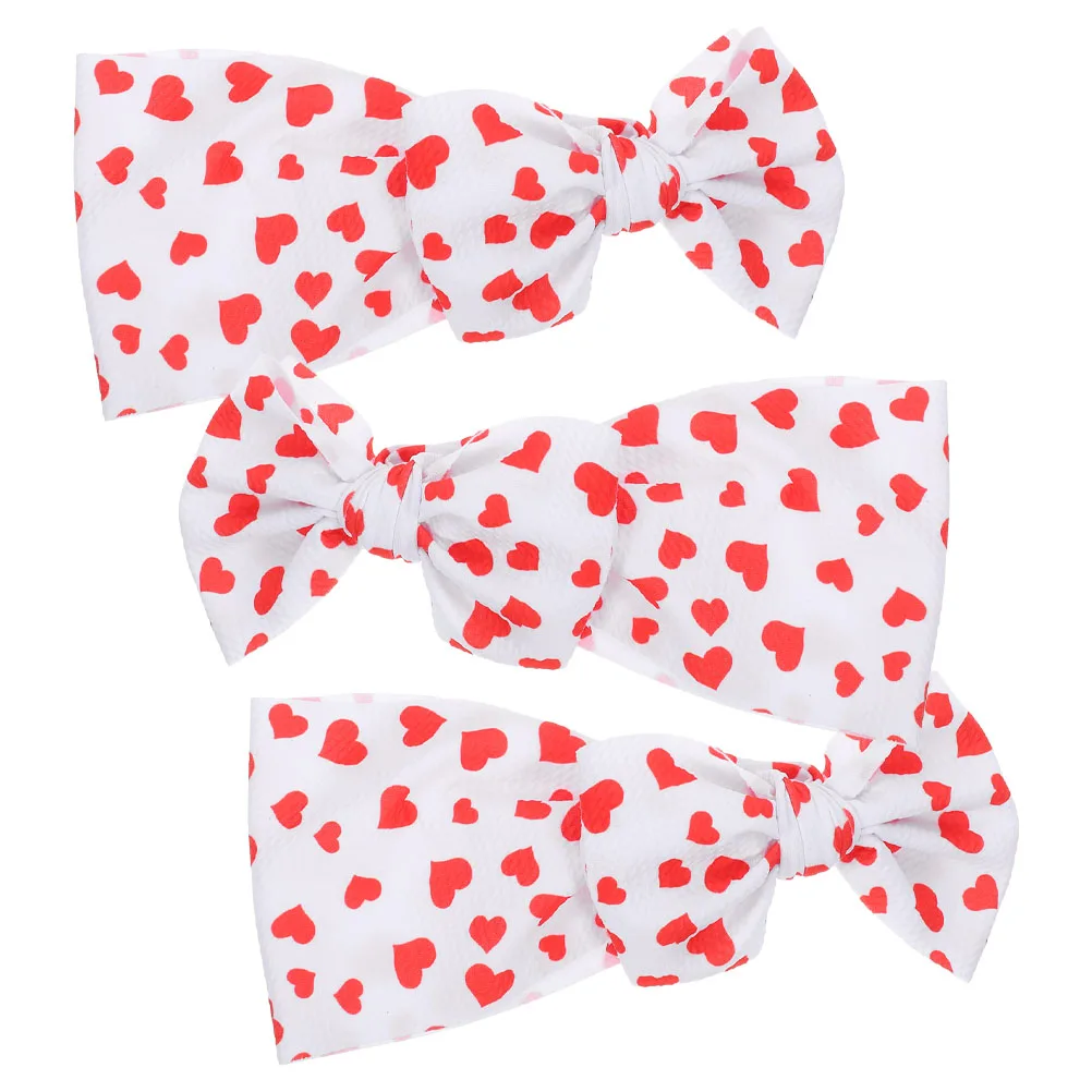 

3pcs Girl Bow Headb Wide Fabric Baby Hair Hairb s for Newborn Toddler Photography Soft Comfortable Easy to Clean