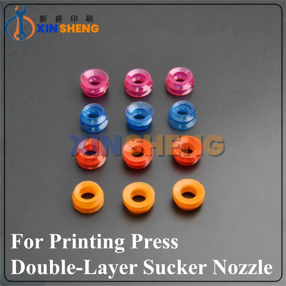 High Quality For Heidelberg Komori Roland 700 Printing Press Accordion Sucker Nozzle Double-Layer Sucker Nozzle