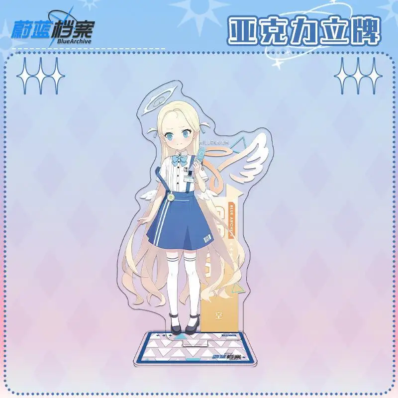 Anime Blue Archive Ichinose Asuna Shirasu Azusa Jōmae Saori Onikata Kayoko Model Desktop Decoration Keychains Gift Halloween
