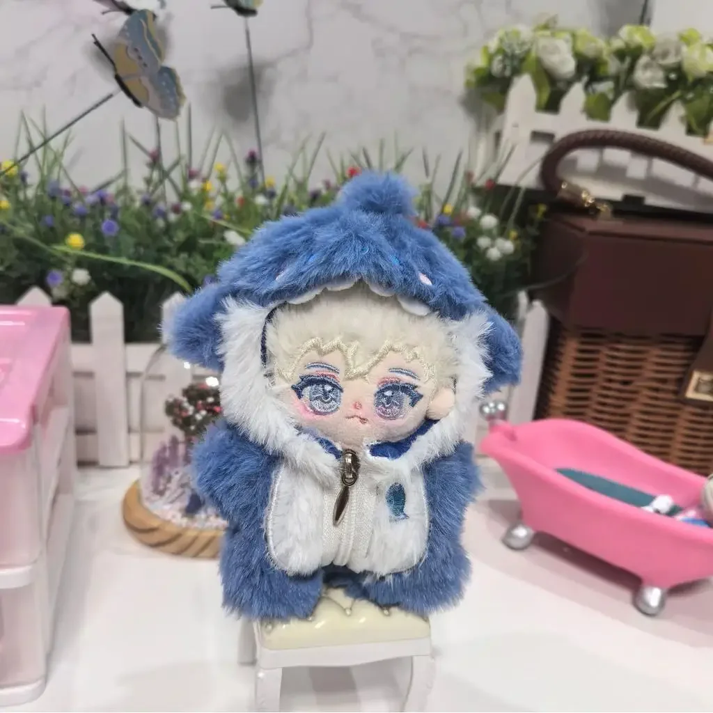 17cm Mini Plush Doll'S Clothes Outfit Accessories For Korea Kpop Exo Labubu Idol shark 10CM starfish Clothing Gift