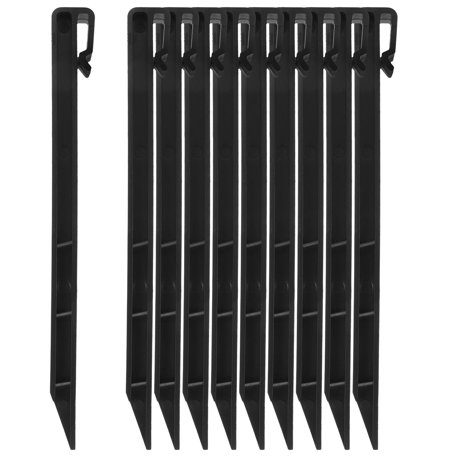 20 قطعة أوتاد أرضية بلاستيكية خارجية صنعة جيدة تصميم بسيط مدمج خفيف الوزن وسهل الحمل متجر احتياجات مختلفة #6
