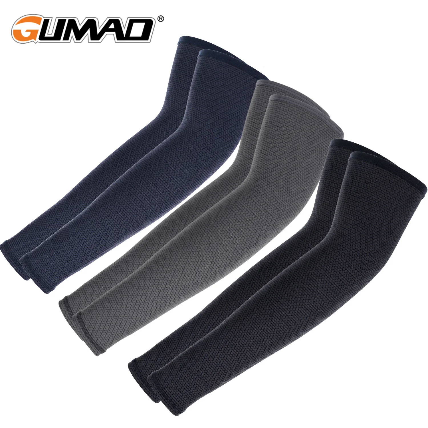 1 Pair Cooling Arm Sleeve Cycling Sleeve Breathable Elastic Arm Cover Sun Protection Outdoor Sports Riding Bicycle Accessories