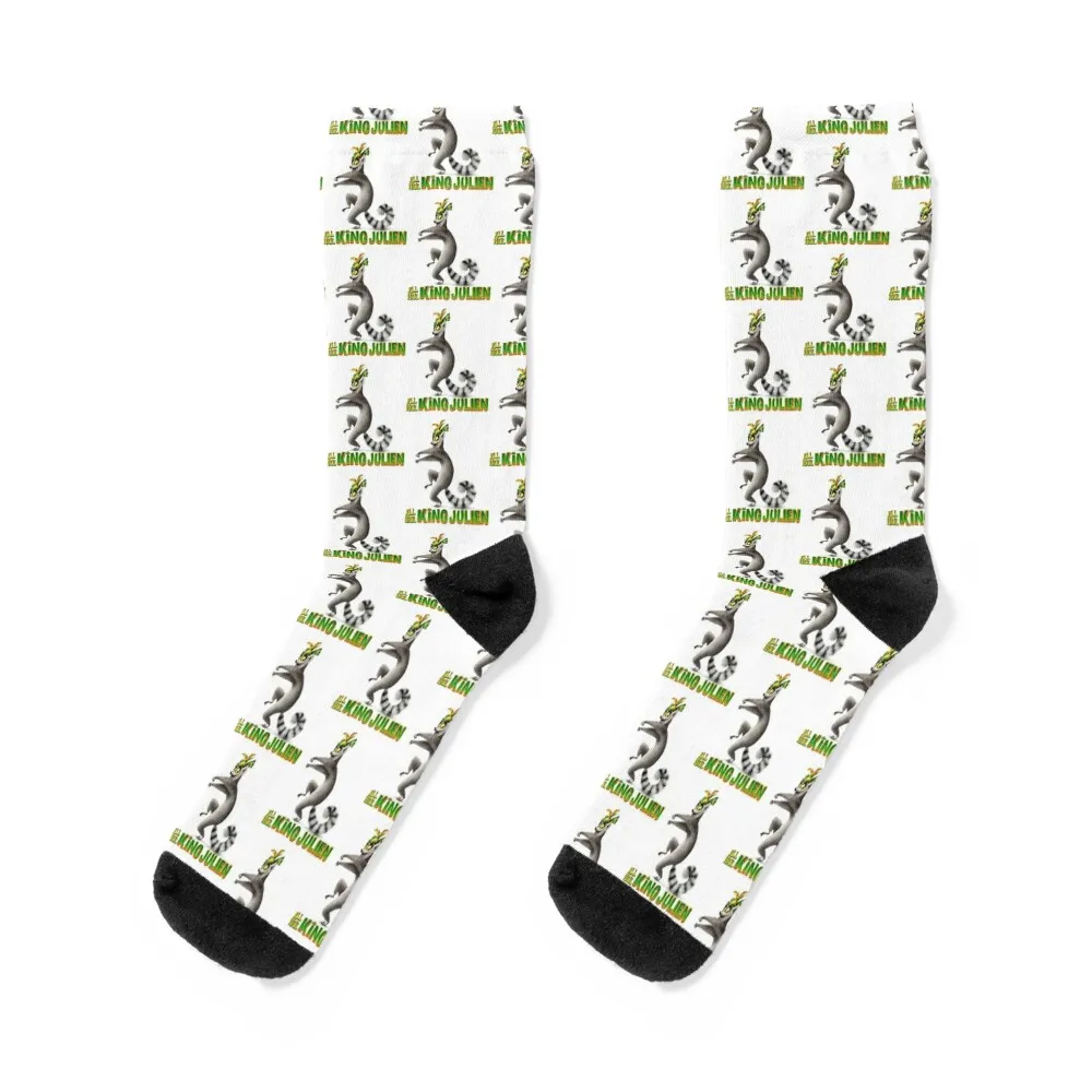 King Julien King Julien King Julien Socks sport golf shoes kawaii Man Socks Women's