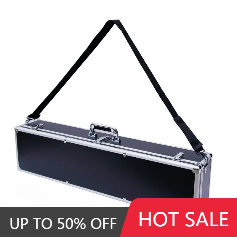 Rectangle Tool Case Lockable Safe Equipment Protective Box Portable Instrument Organizer Suitcase Household Fishing Rod Toolbox