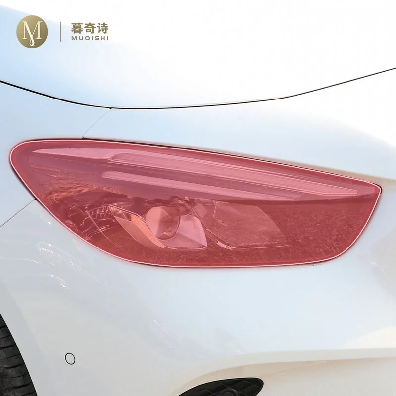 

pre cut car exterior headlight scratch resistant TPU protective film transparent For Mercedes-Benz Class-B W247 2020-2024
