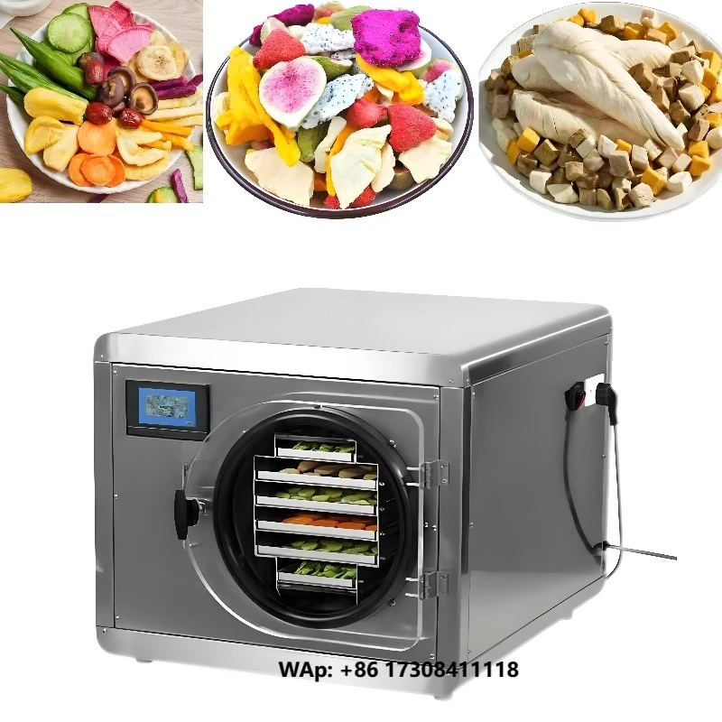Low Temperature Vacuum Freeze Drying Machine Commercial Stainless Steel Food Dehydrator for Long Shelf Life Food Production