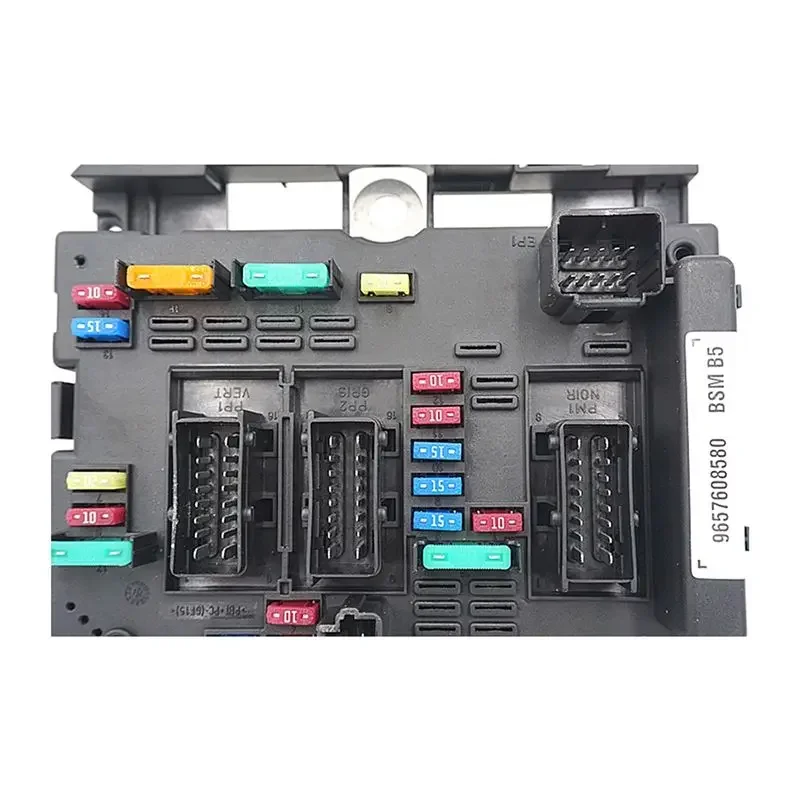 Módulo de Caja Fusibles A54K BSM B5 9657608580 6500Y1 para 206 307 406 Citroen C2 C3 C5 Berlingo Xsara